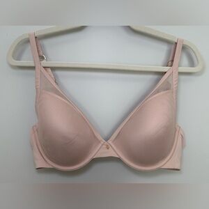 ThirdLove 38C Nude Mesh Underwire Bra Soft Stretch Everyday Support Comfortable